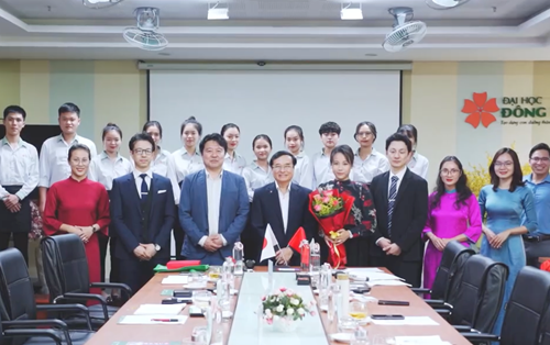 Lễ ký kết hợp tác giữa Đại học Đông Á với 2 đơn vị là Công ty TNHH YM Connection và YM Connection Việt Nam